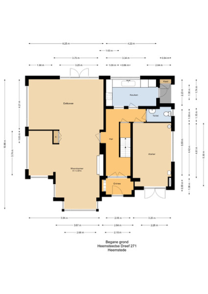Floor Plan 1 - Heemsteedse Dreef 271